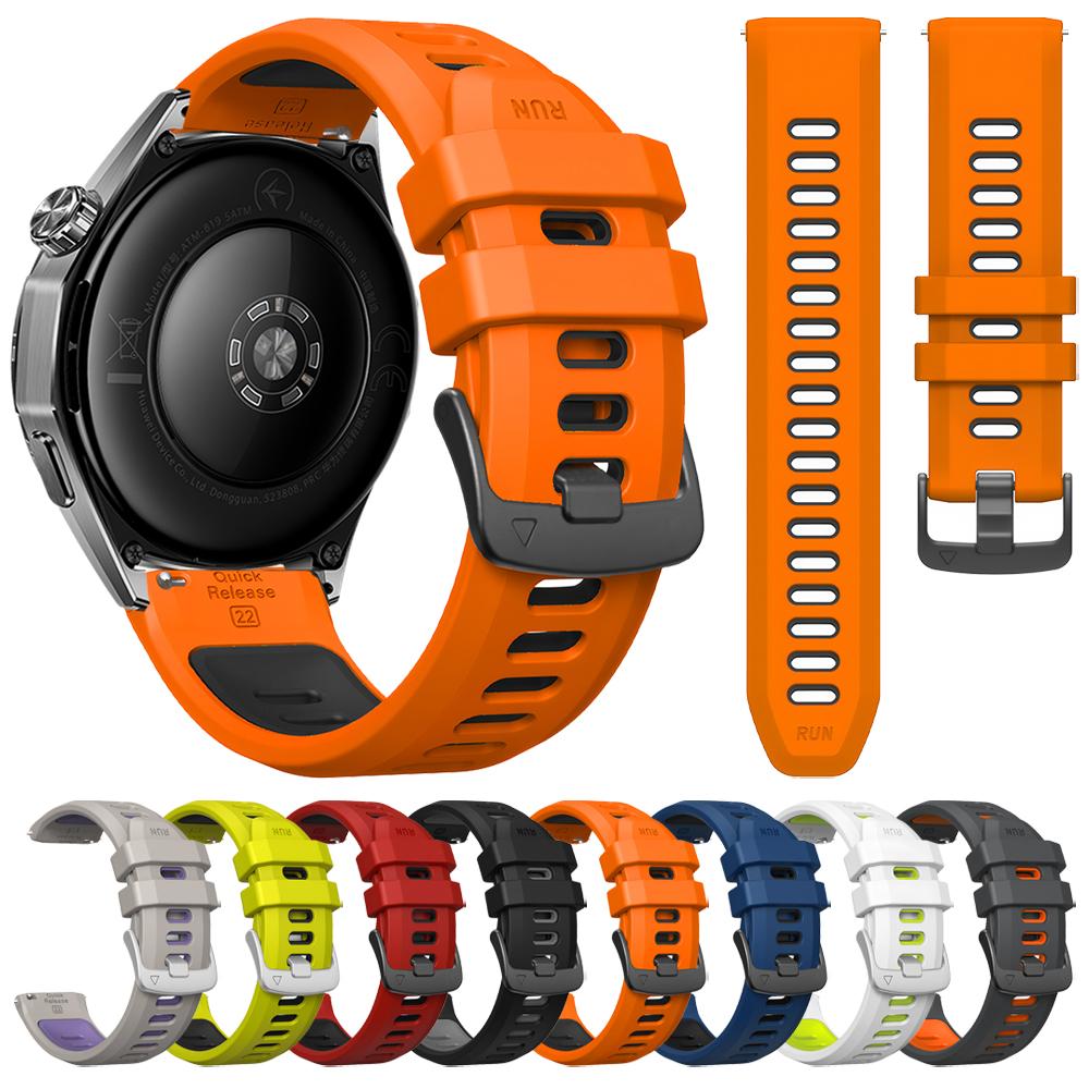 22mm Silicone Watchband For Huawei Watch GT 6 46mm Strap Bracelet For Huawei GT6 Pro Band Sports Replacement Wristband