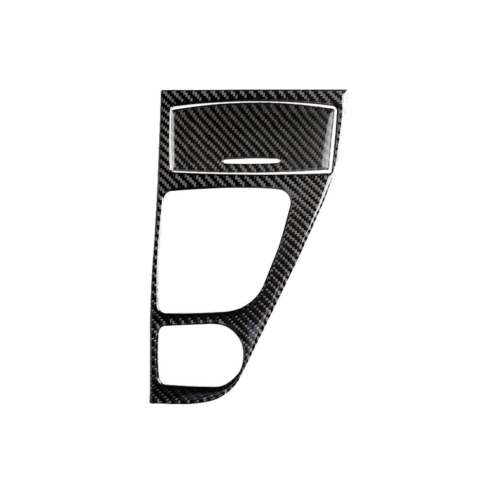 Car Inner Console Gear Shift Cover Carbon Fiber For Infiniti Q50 Q60 2014-2019