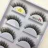Natural 3D Mink False Eyelashes Makeup Fake Eye Lashes Faux Cils Make Up Beauty Tools Wholesale 5 Pairs X08 X01 H13 Cat