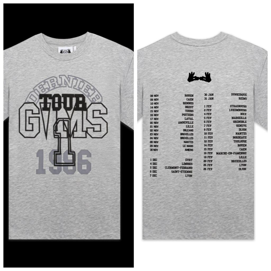 Vintage Französischer Hip Hop Sänger Hiphop Mode GIMS T-Shirt Herren Mode Prue Baumwoll T-Shirts Männlich Hip Hop Gothic Unseix T-Shirts Top