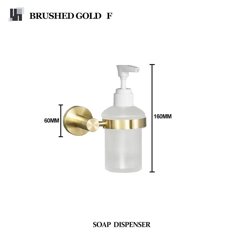 Dozator de săpun montat pe perete, dozatoare de săpun din oțel inoxidabil, detergent de bucătărie, pompă, sticlă, săpun, dozator de perete pentru baie