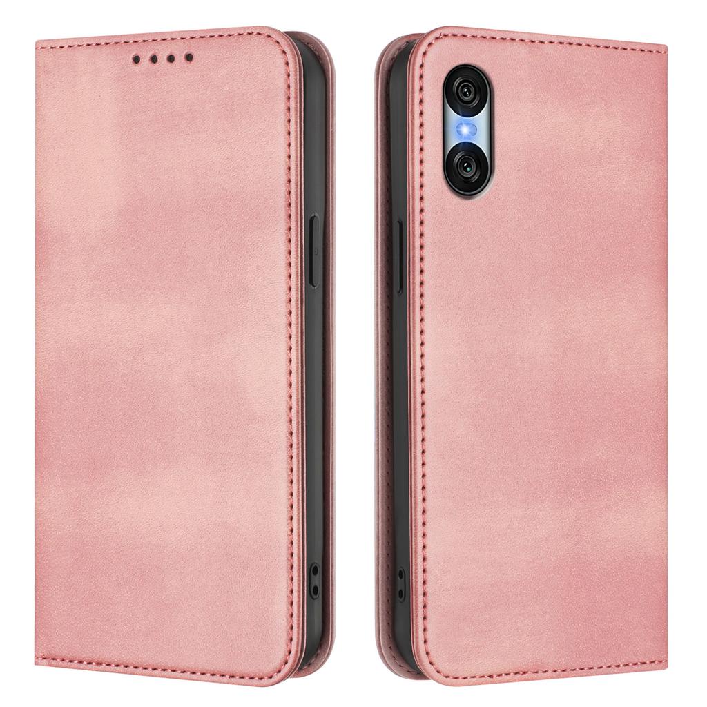 For Sony Xperia 10 VI Wallet Cases Retro Texture RFID Blocking Leather Phone Cover