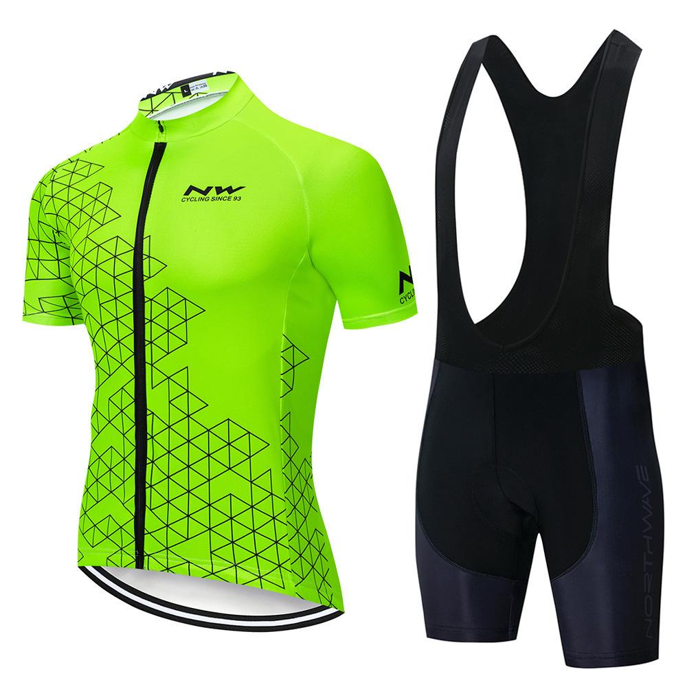 Hot Sale NW Bicycle Short Sleeve Cycling Suit Outdoor Sports Cycling Shirt Road Cycling Suit Foreign Trade Special