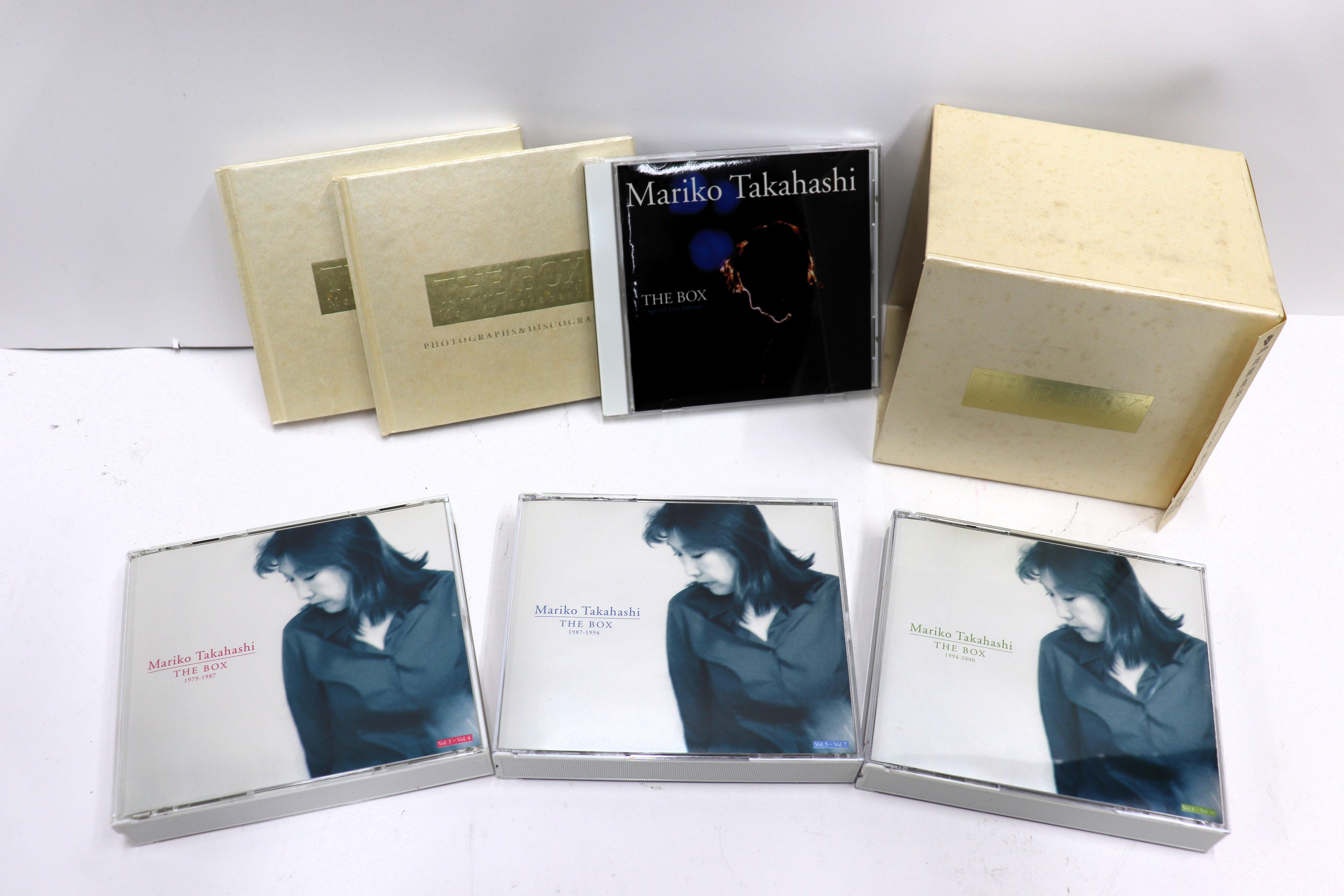 

CD MARIKO TAKAHASHI - Box VICL60742752 VICTOR 2001 Japan Japanese Pop/Rock Used