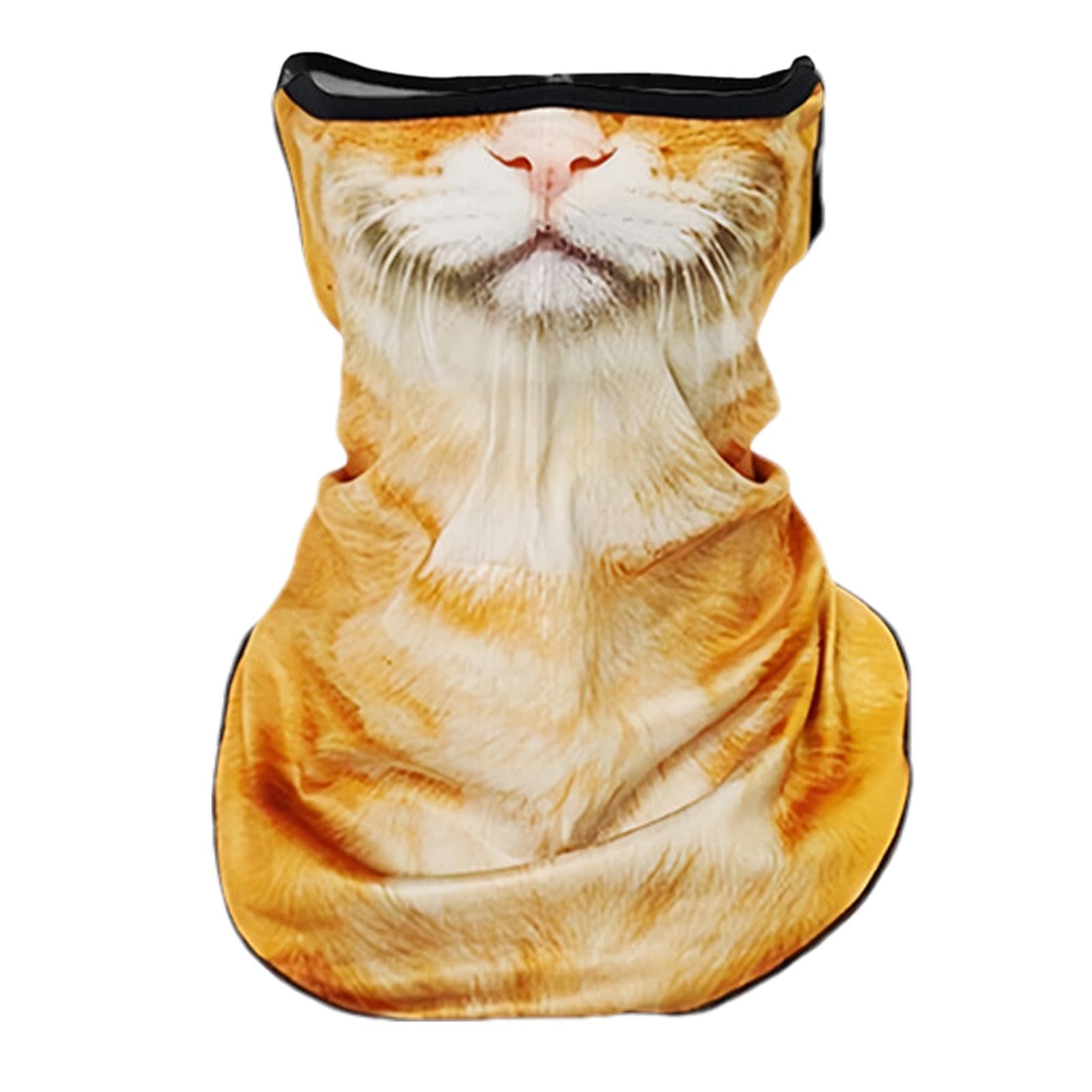 

[Gevrkjenp] Driving Face Cover, Motorcycle Face Cover - UV Face See description оранжевый