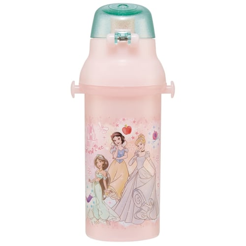 Skater Water Bottle 480ml Princess 23 Children's Girls Antibacterial Plastic Made In Japan PSB5SANAG-A