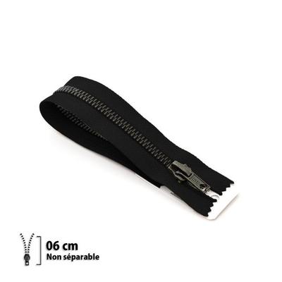 Reißverschluss Z14 - Messing Nicht trennbar 6mm - 6 cm