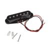 Wilkinson LOW GAUSS Vintage Tone Ceramic Guitar Pickup Black Strat-Style Set,