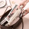 Stylish Large Capacity Waterproof Travel Cosmetic Bag with 4 In 1 Detachable Compartments for Makeup and Toiletries Storage