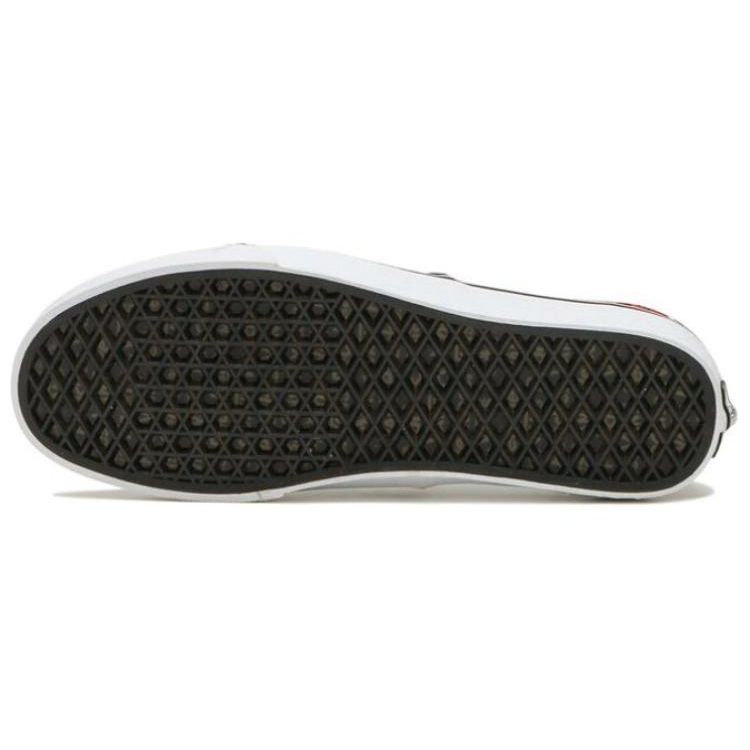 Vans Peaches X  Authentic Comfortable Low-Top Skate Shoes Unisex Sneakers Black Orange VN000EE3BML