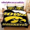 Rugby logoPattern Bedding Quilt Set Quilt Cover Pillowcase Home Decoration Birthday Gift (1 * duvet cover + 2 * pillowcase, without core)