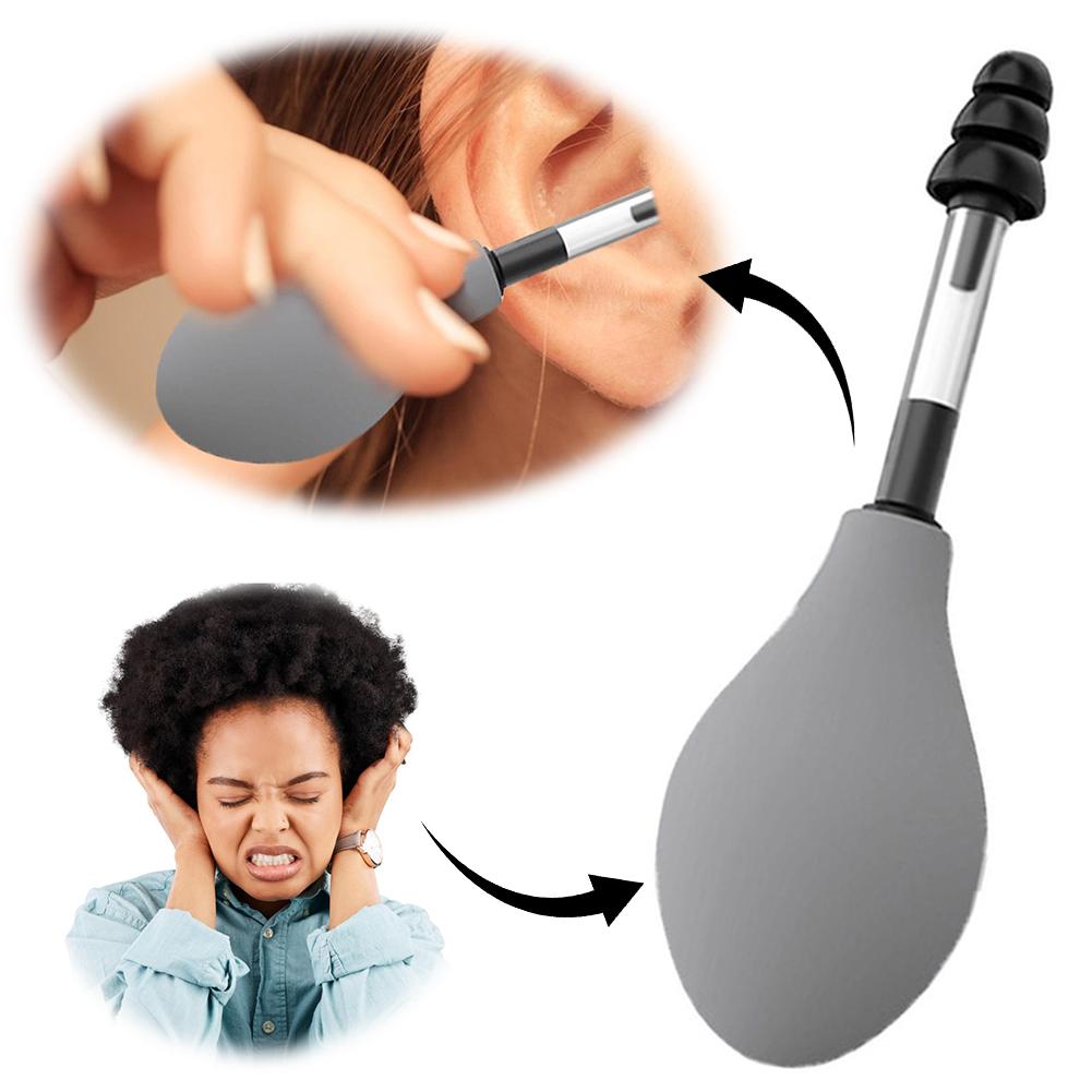 Ear Pressure Relief Suction Device Inner Ear Pressure Tool Portable Ear Pressure Adjuster Reduces Tension for Headache