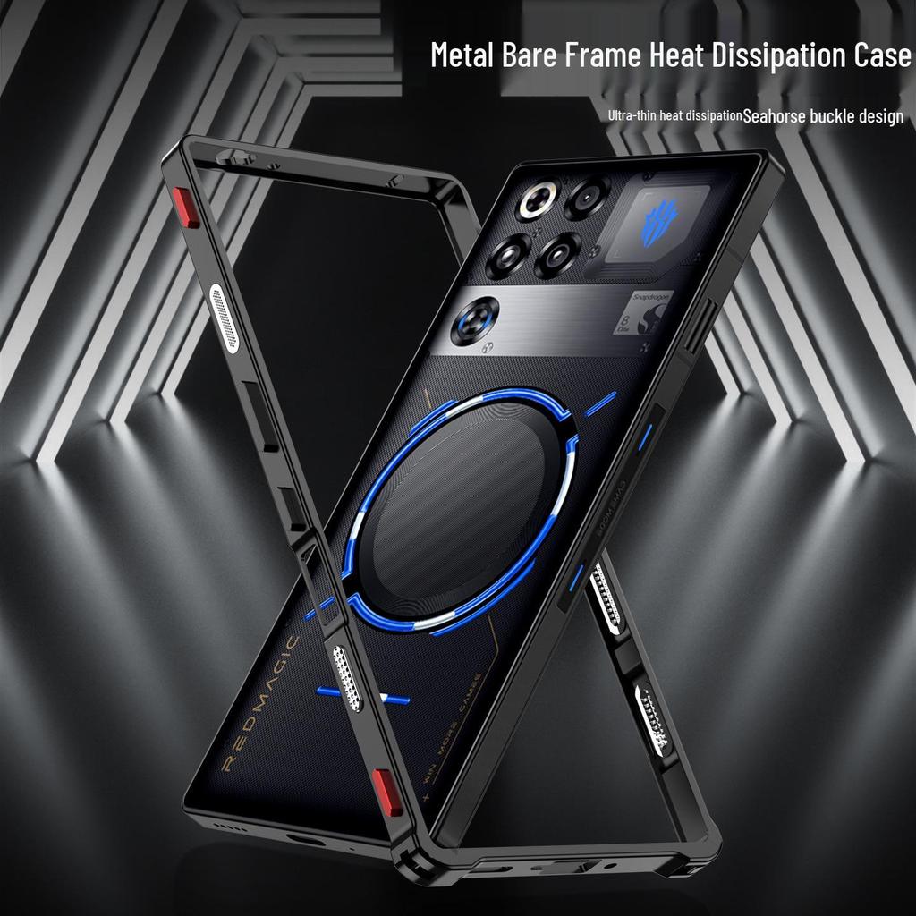 RedMagic 11 Pro Fibbia Metallica Antiurto Dissipazione del Calore Custodia Supercar