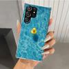 Rubber Ducks Swimming Pool Phone Case for Samsung Galaxy S26 S24 S23 Ultra S25 Edge S22 S21 Plus S20 FE + Soft Print Shell Funda