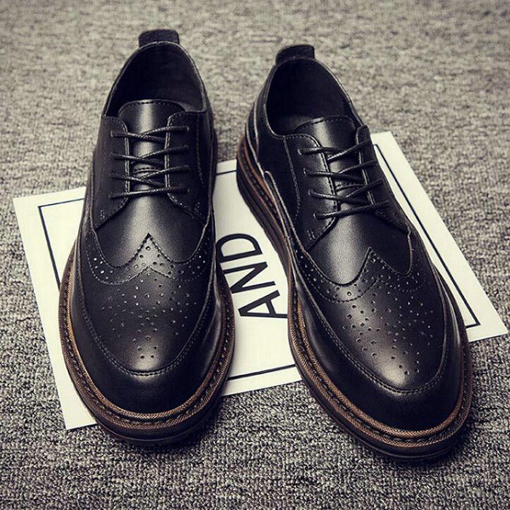 Fashion Autumn New Bullock Men Classic Business Formal Shoes Men Oxford Shoes Men Dress Shoes 2025 tyu67