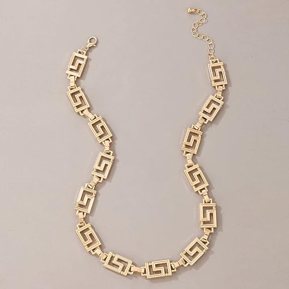 Fashion Stylish Choker Necklace for Women and Girls Gold