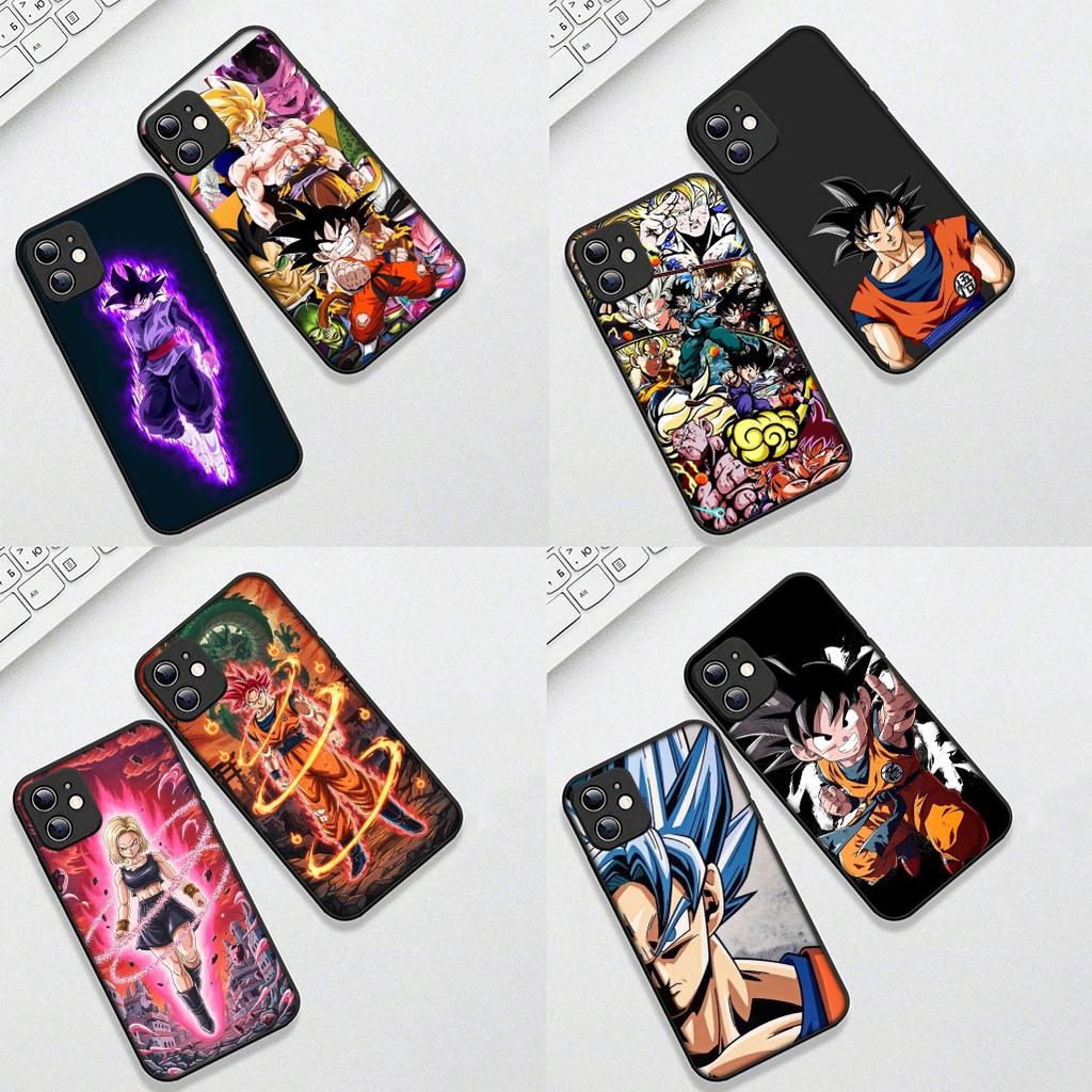 Cover for Apple iPhone 16 15 14 11 Pro Max 6 7 8 Plus + SE2 SE3 SE 2022 2020 8+ Phone Case Android 18 Dragons Gokus Balls Super