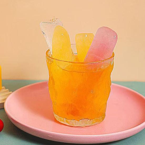 100Pcs Disposable Ice Pop Mold Bag DIY Ice Cream Pops Fruit Juice Smoothies Yogurt Mold Bag BPA Free Freezer Tubes with Zip Seal