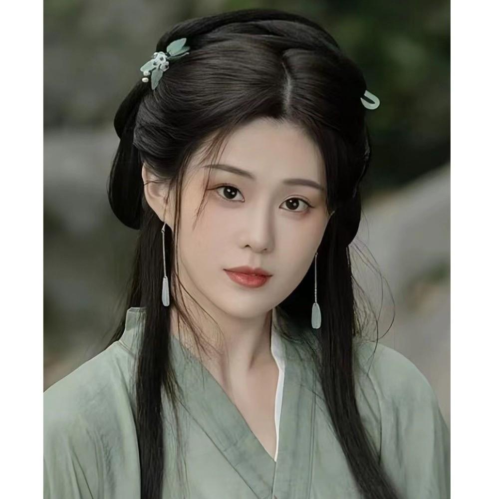Faules Kostüm Perücke Damen Hanfu Perücken Lang Gerade Hanfu Perücke Stirnband Chinesische Antike Perücke Fotografie