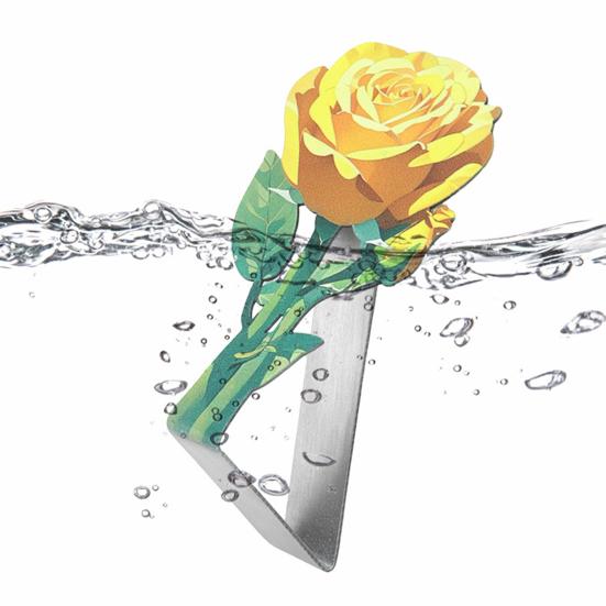 Stainless Steel Rose Tablecloth Clip Non-slip Indoor Outdoor Wedding Party Picnic Camping Table Cover Holder Fixing Clamp