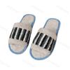 Fashion Women Home Cotton Slippers 2025 Autumn Winter New Indoor Warm Non Slip One Word Slippers Lightweight Comfortable Soft Sole Flats
