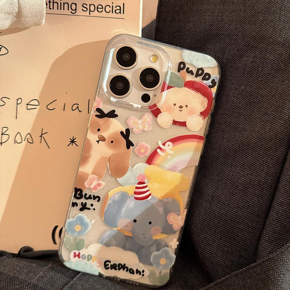 Weiches Silikongehäuse Mode Flexibles TPU-Gehäuse Vollständige Rückseite für iPhone Samsung Xiaomi Poco Redmi HUAWEI HONOR