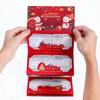 2 Set Santa Claus Christmas Money Card Envelope 6 Card Positions Merry Christmas Decorations  Party