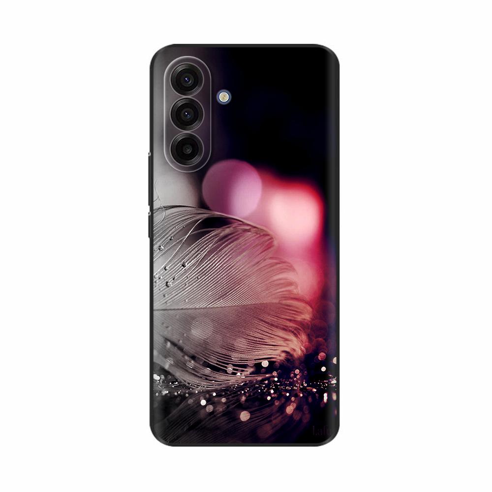 For Samsung Galaxy A17 Case Black TPU Back Cover Coque For Samsung A17 5G Phone Cases SM-A176B A 17 Soft Silicone Shells Fundas