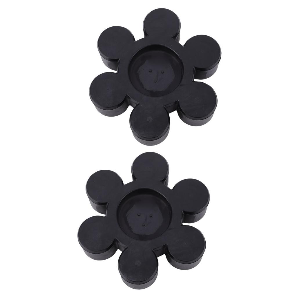 2Pcs Rubber Couplers 6M6 4581J 00 00 Black Color Replacement for Waverunner III 650 Superjet 650 Motor Shaft Coupler Coupling