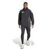 Adidas Men's Tiro 25 Competition All-Weather Soccer Jacket, JSJ90, Black/Team Grey (IW0427), Size Small