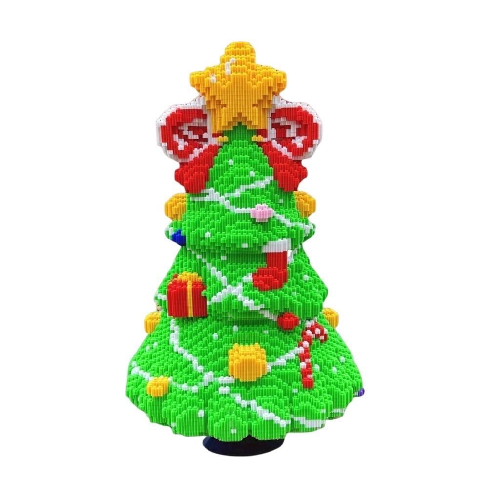 Christmas Building  , Christmas Tree,  Claus Puzzle Building Toys, Adult High-Difficulty Puzzles