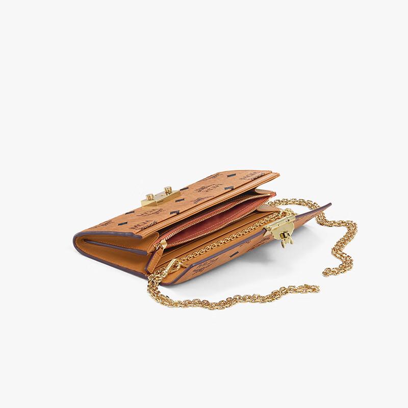 MCM Tracy Large Envelope Chain Wallet Crossbody Bag