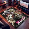 Custom Personalization JoJo's Bizarre Adventure Print Area Rug - Soft, Washable Non-Slip Indoor Mat,Living Room,Home&Office Decorative Rug