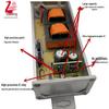 Universal High-Precision DC-DC Converter: 72V-120V to 12V 20A for Electric Vehicles