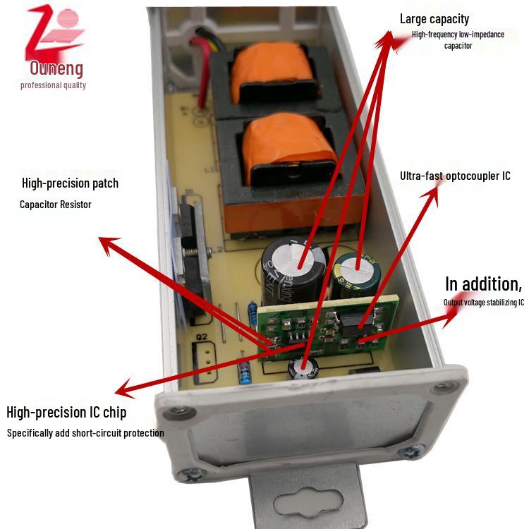Universal High-Precision DC-DC Converter: 72V-120V to 12V 20A for Electric Vehicles
