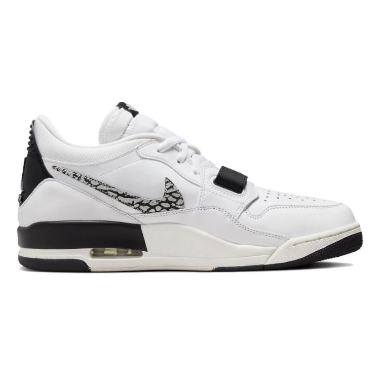 Jordan Legacy 312 Cushioning Slip Resistant Abrasion Resistant Breathable Mid top Vintage Basketball Shoes Men's CD7069-110(Team10-)