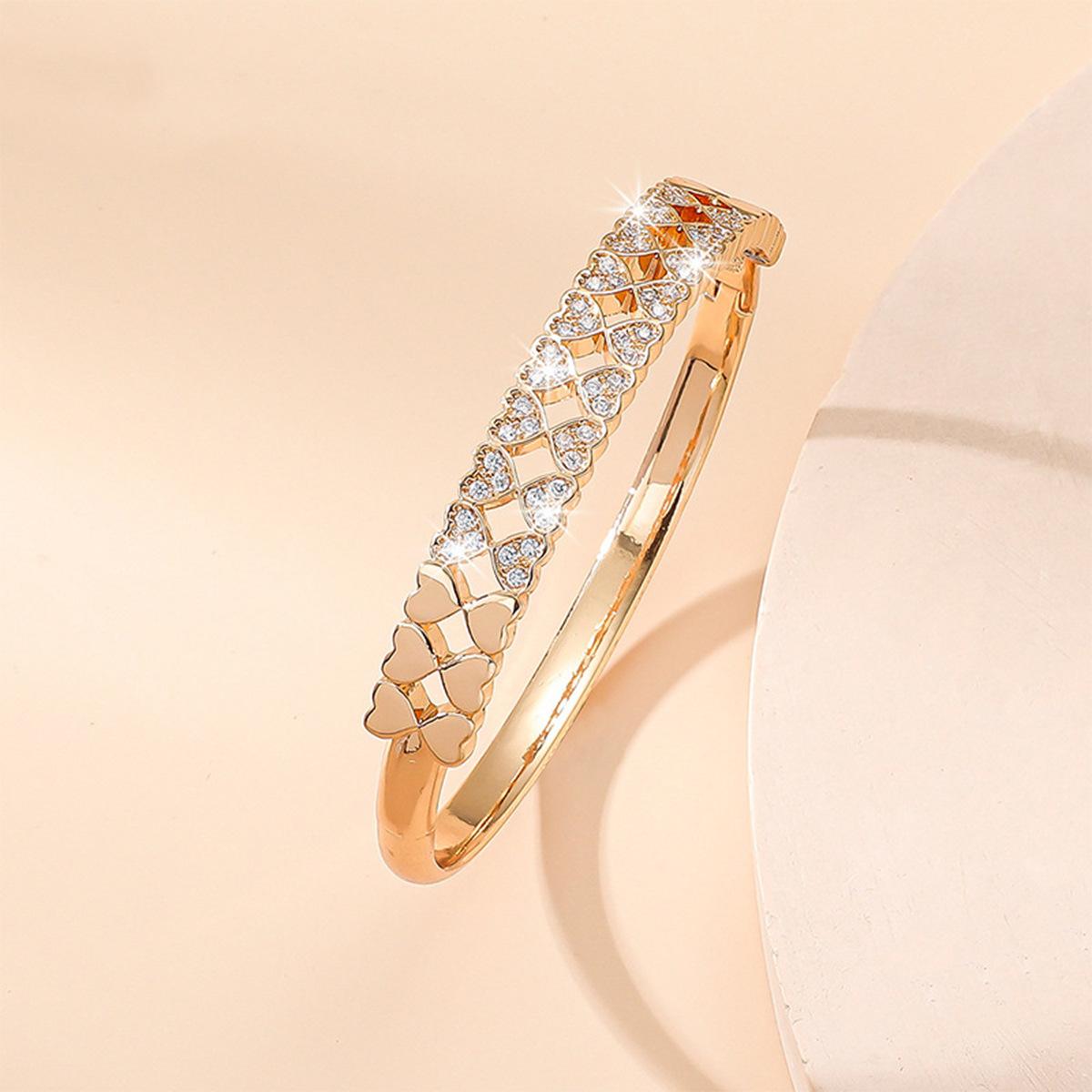 New Love Zircon Bracelet Light Luxury Design Jewelry