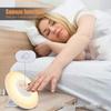 Creative Sunrise Alarm Clock with Music, Seven-Color LED, Sunset Hypnosis, FM Radio, and Night Light