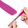 Doppelseitige Edelstahl Metall Nagelfeile Maniküre Pediküre Werkzeug