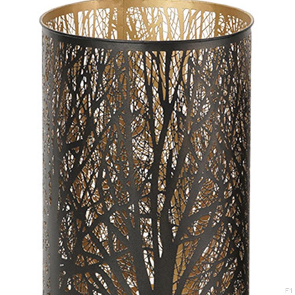 Lysestake Stativ Metall Lysestake Dekorativ Blomsterpotte Dekorasjon