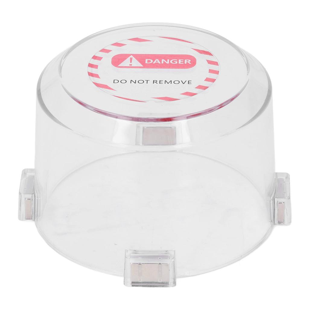 Magnetic Emergency Stop Button Cover Round Transparent Push Button Switch Guard for Industrial Contr