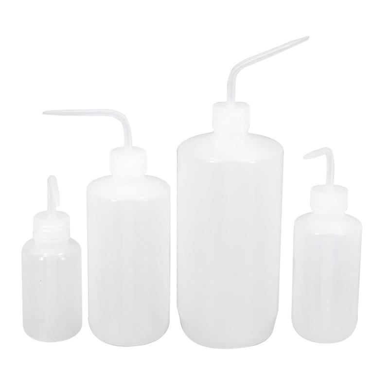 Bingyu BY-2021 LDPE Graduated Wash Bottle with Curved Spout 1000ml