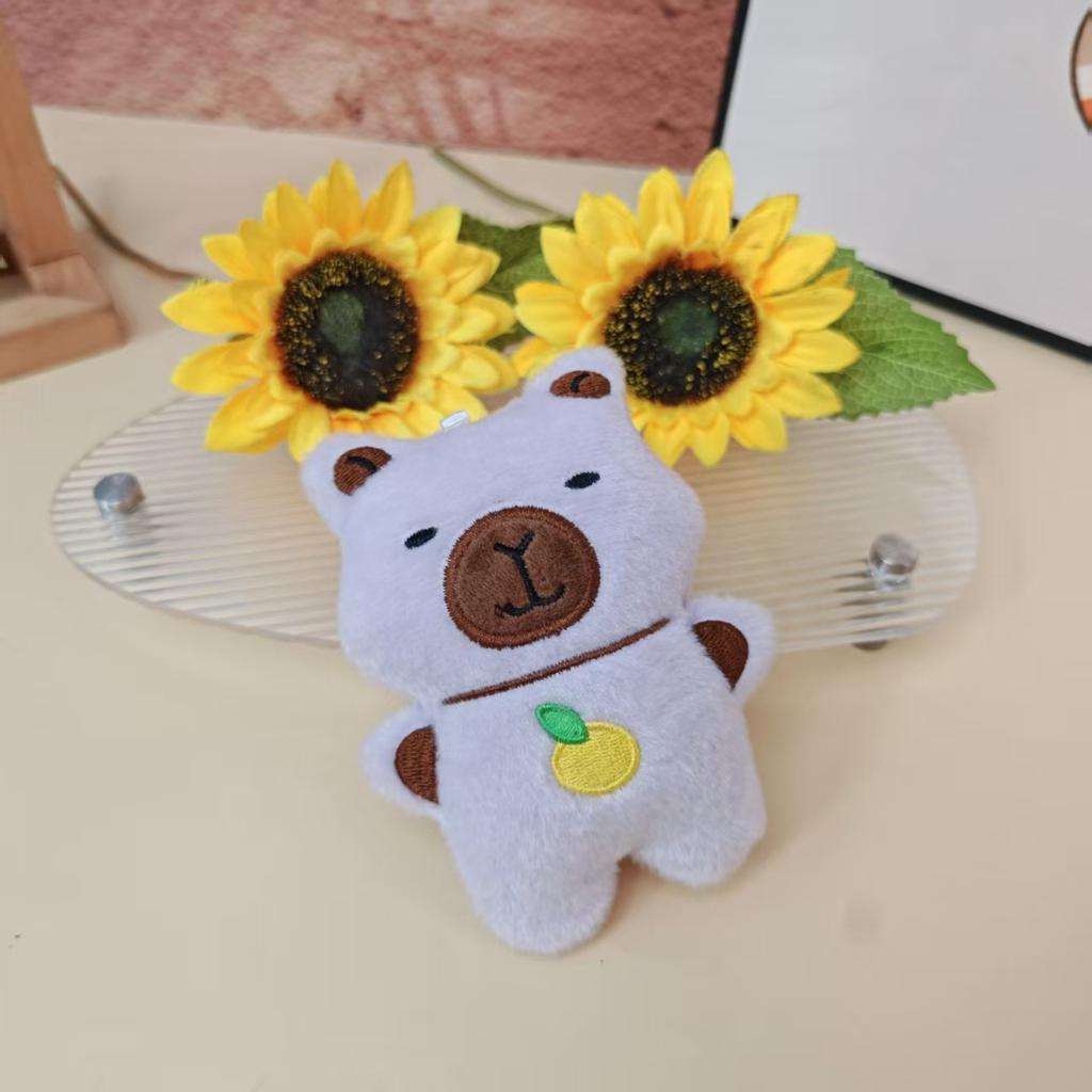 Plush Doll Bear Doll Cute Pendant Keychain Bag Pendant Clothes Accessories Cartoon Doll Pendant