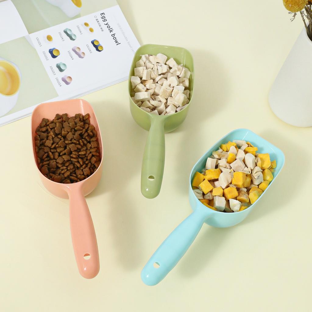 3/5pcs Colorful Spade | Multi-functional Scientific Design, Suitable for Pet Feeding and Cleaning, Kitchen, Garden, Beach