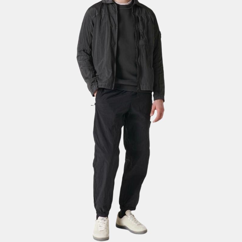 Stone Island Round Neck Long Sleeve Solid Color Sweatshirt Men sweatshirt Lead-Gray K2S156100060S0051-V0062