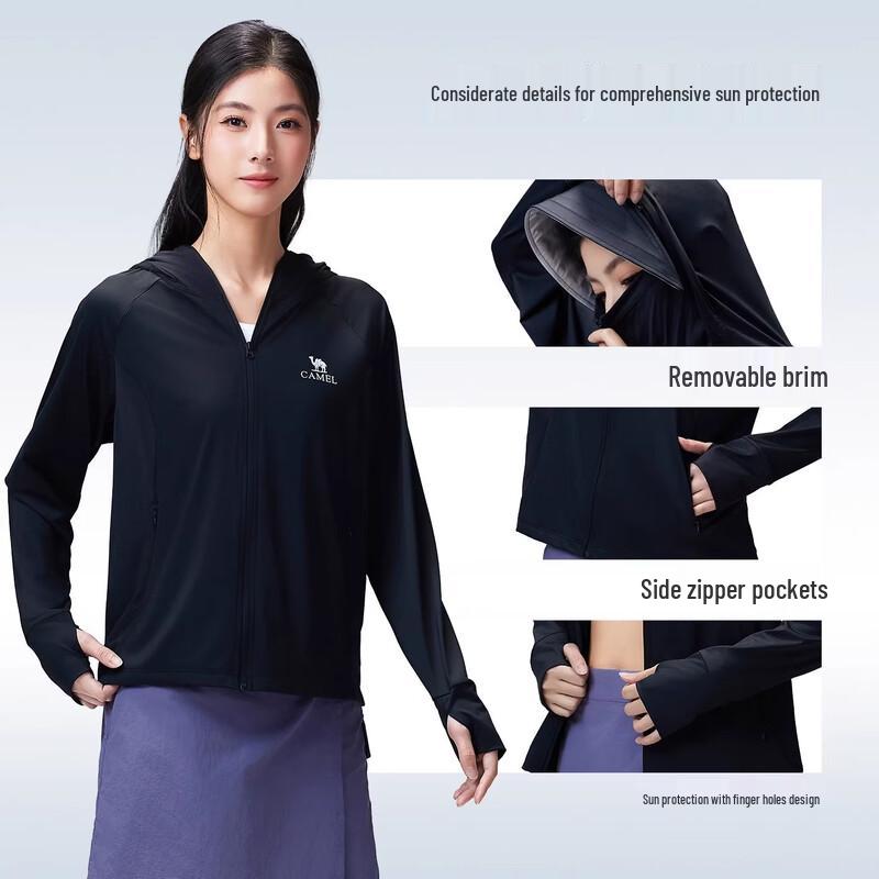 CAMEL Outdoor Cool-Touch UPF300+ Sun Protection Jacket