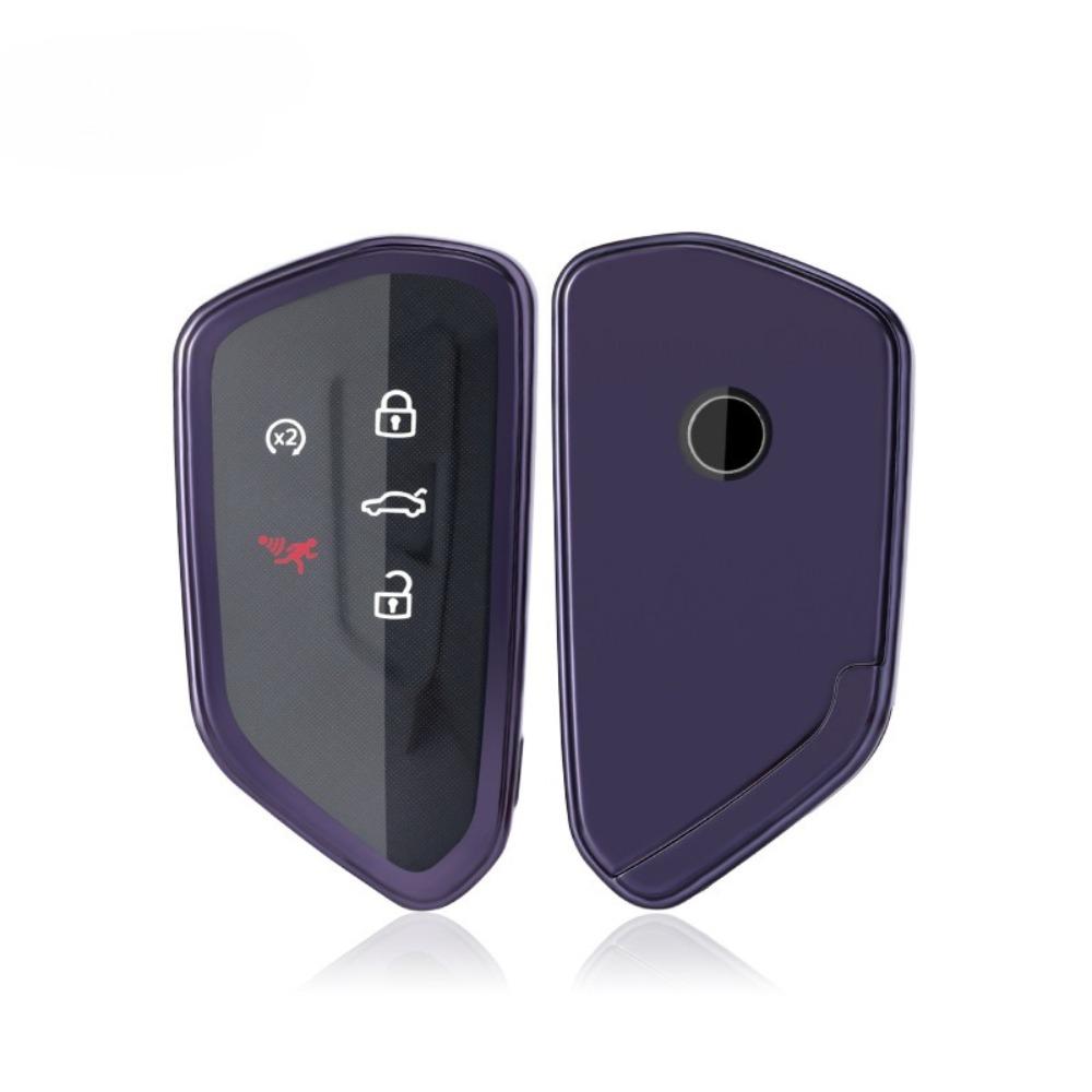 

Car Key Case for VW Golf 8 Key Fob Cover Protective Shell Durable Leather Key Holder