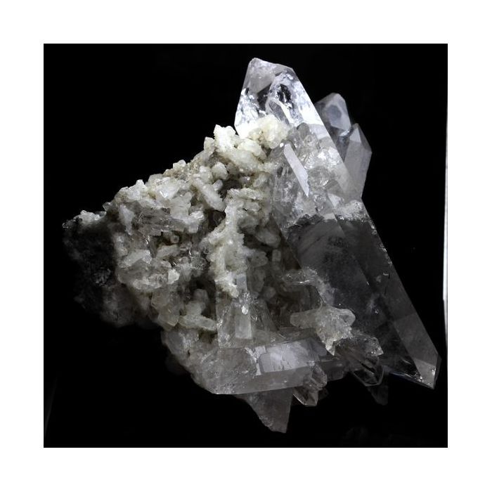 Pierres et Minéraux. Quartz + Albite. 816.2 ct. Plan du Lac, Oisans, Savoie, France.