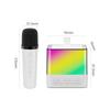 Mini Karaoke Machine Wireless Microphone and Speaker Set with 2 Microphone LED Color Light Handheld 