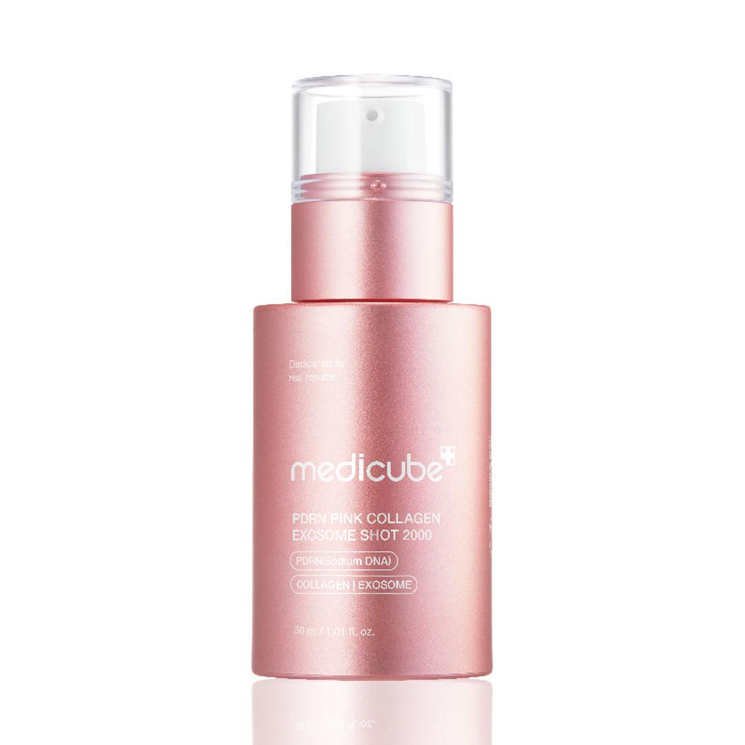 Medicube PDRN Pink Collagen Exosome Shot Serum 2000 30ml - Firming Collagen Boost Care, Korean 30ml(1pc)